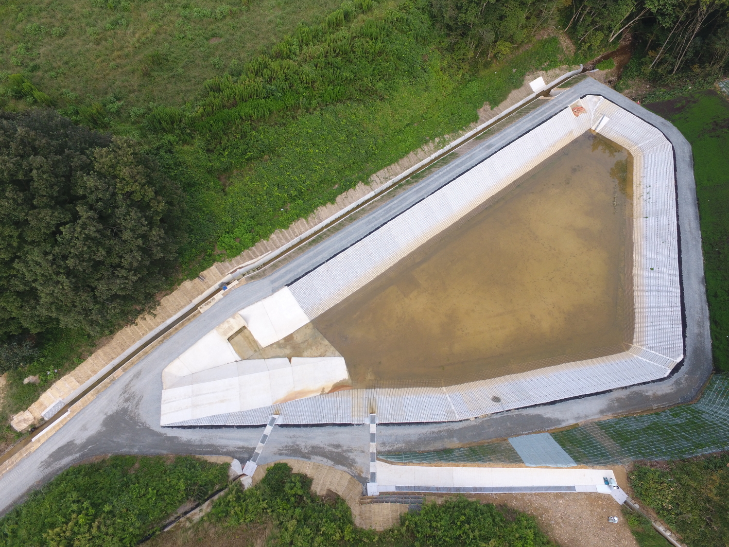 県営経営体育成基盤整備事業　原山地区　区画整理付帯工事